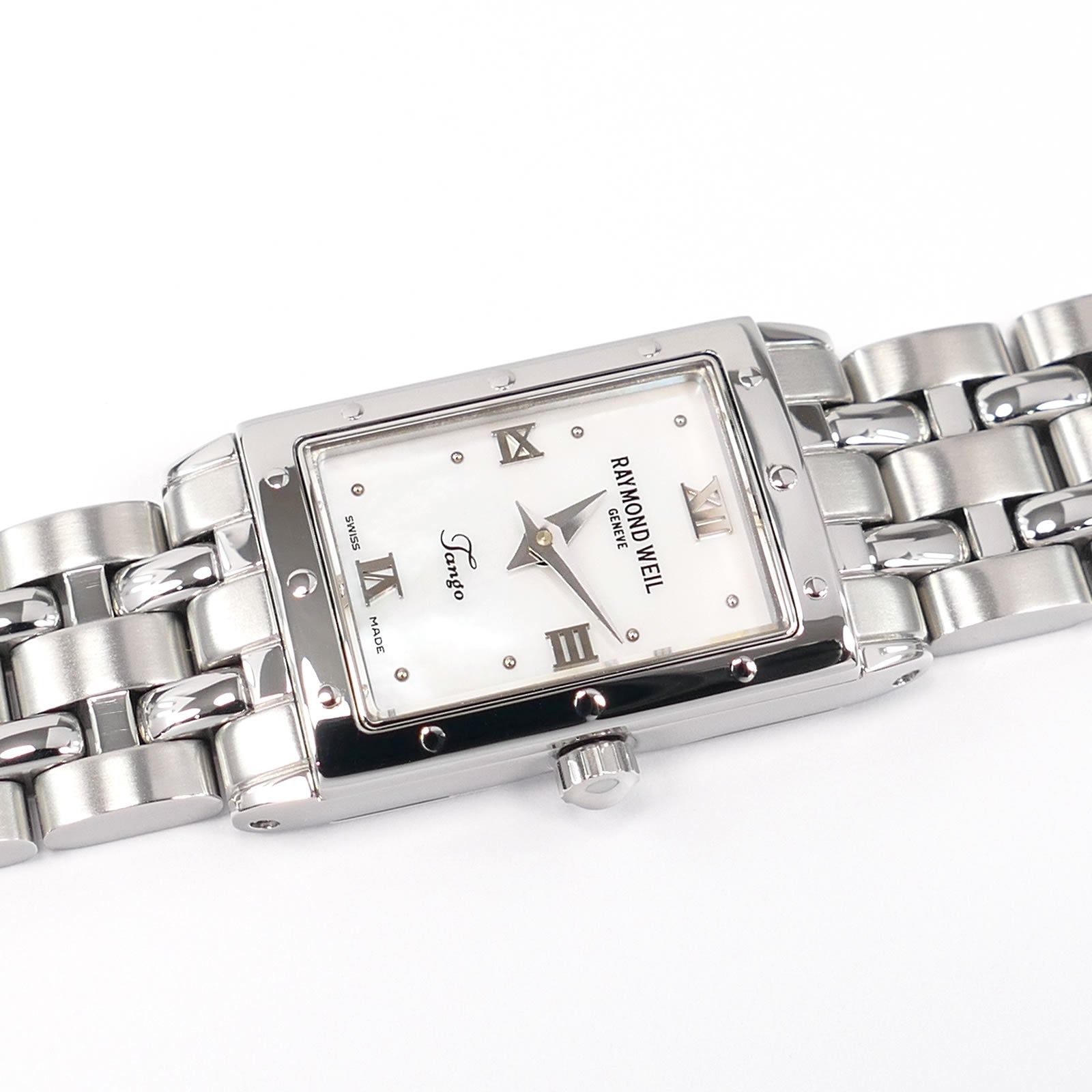 Raymond Weil Tango White Mother of Pearl Dial 5970-ST-00915