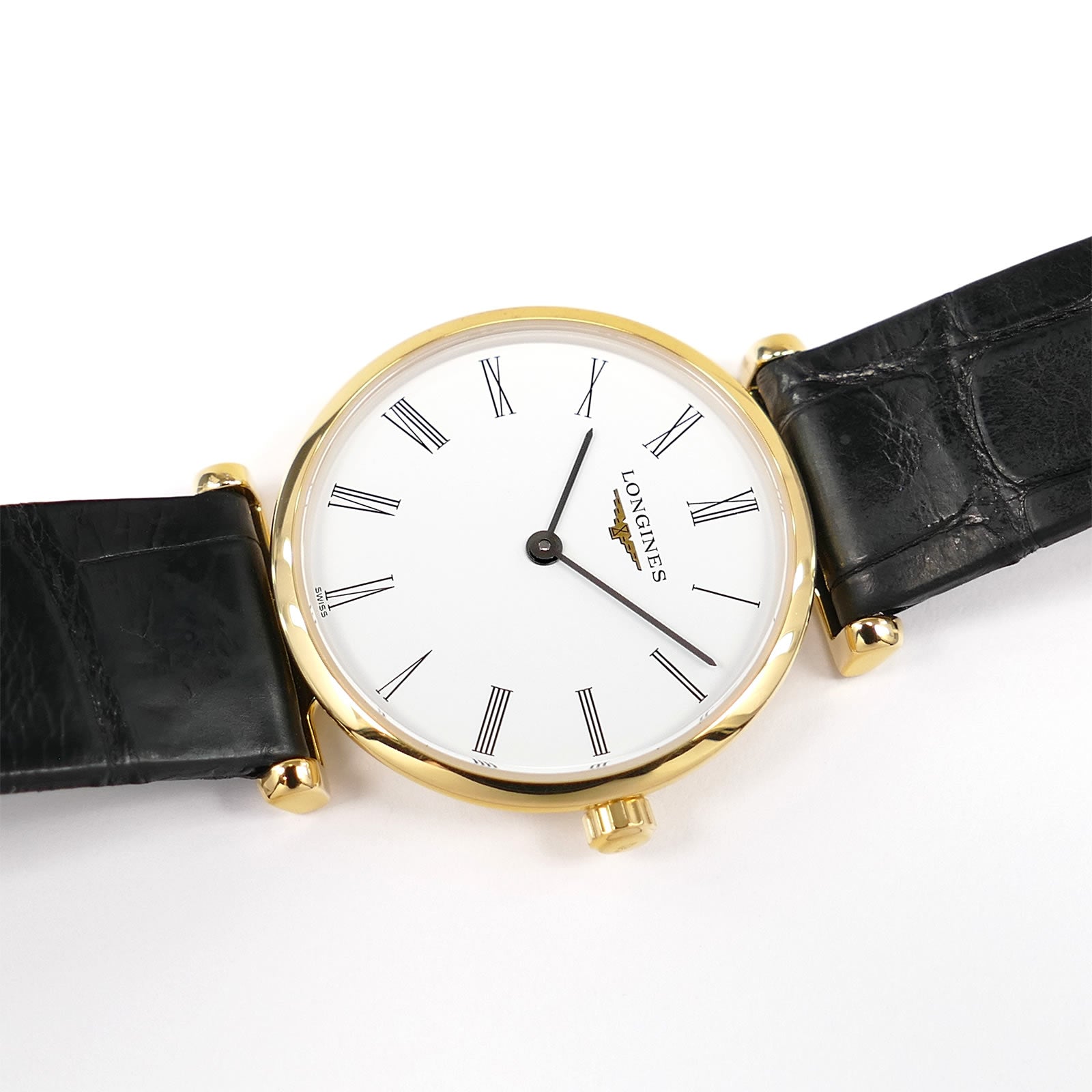 Longines La Grande Classique White Gold PVD L4.209.2.11.2