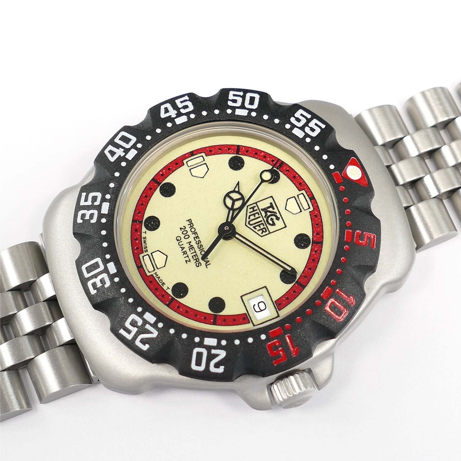 TAG Heuer Formula 1 WA1211 Luminous Dial Red Accents