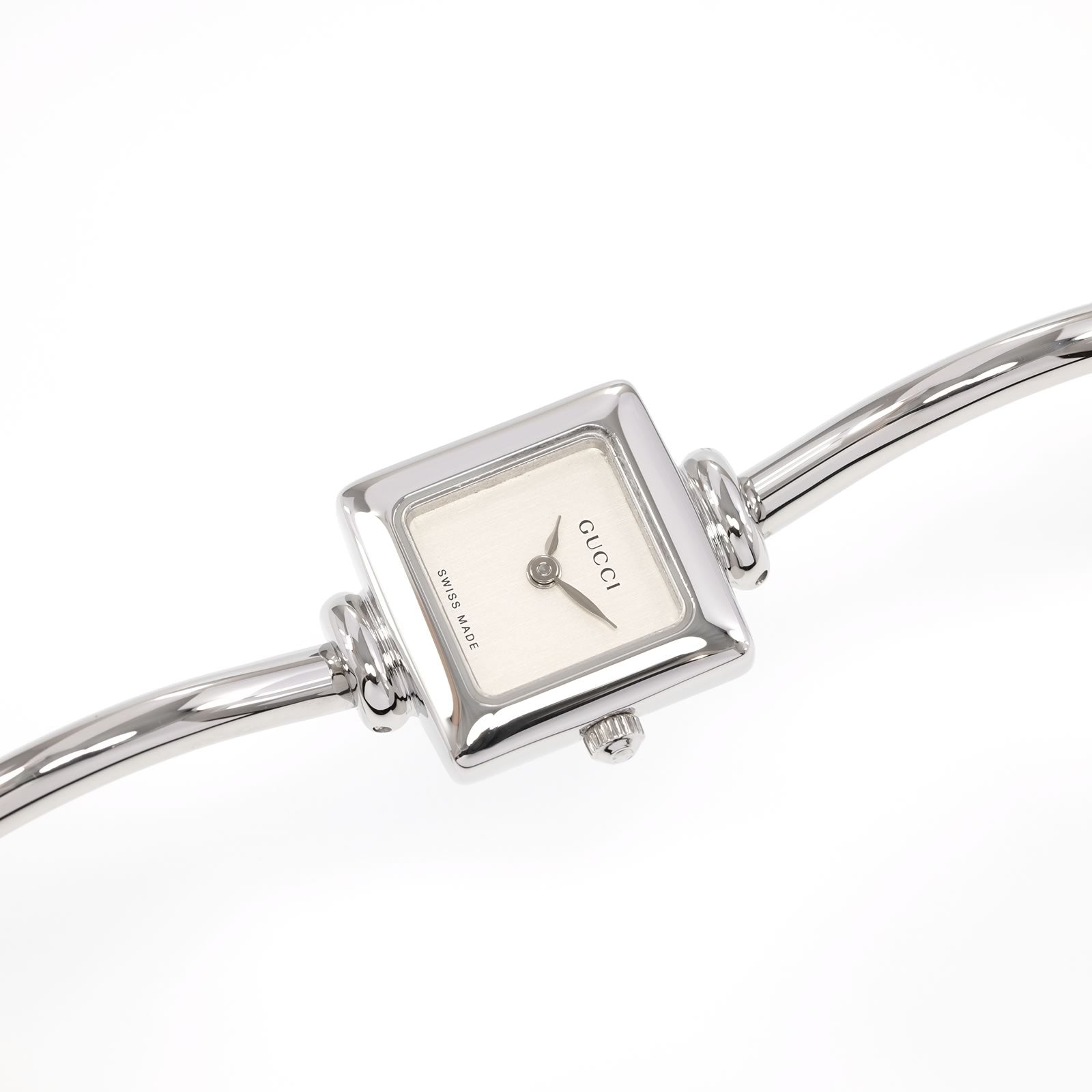 Gucci 1900L Silver Bangle watch
