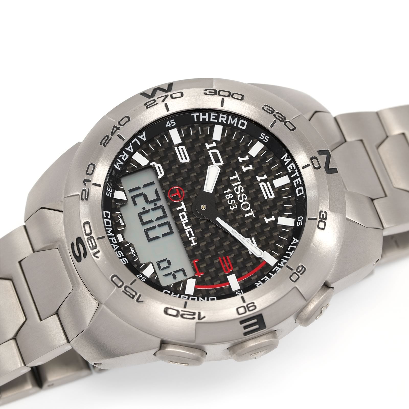 Tissot T-Touch Expert Carbon Fibre & Titanium T013.420.44.202.00 Men's chronograph watch
