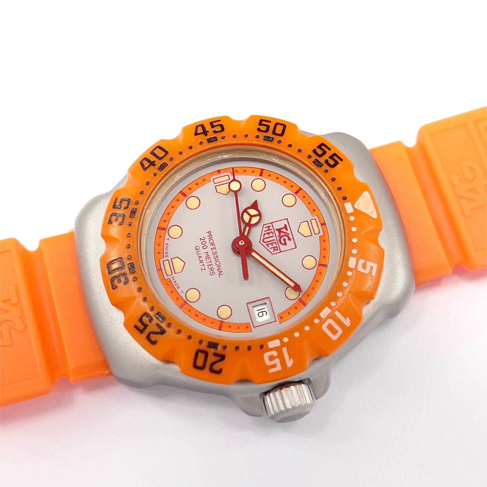 TAG Heuer Formula 1 Ladies Grey / Orange WA1413 dial