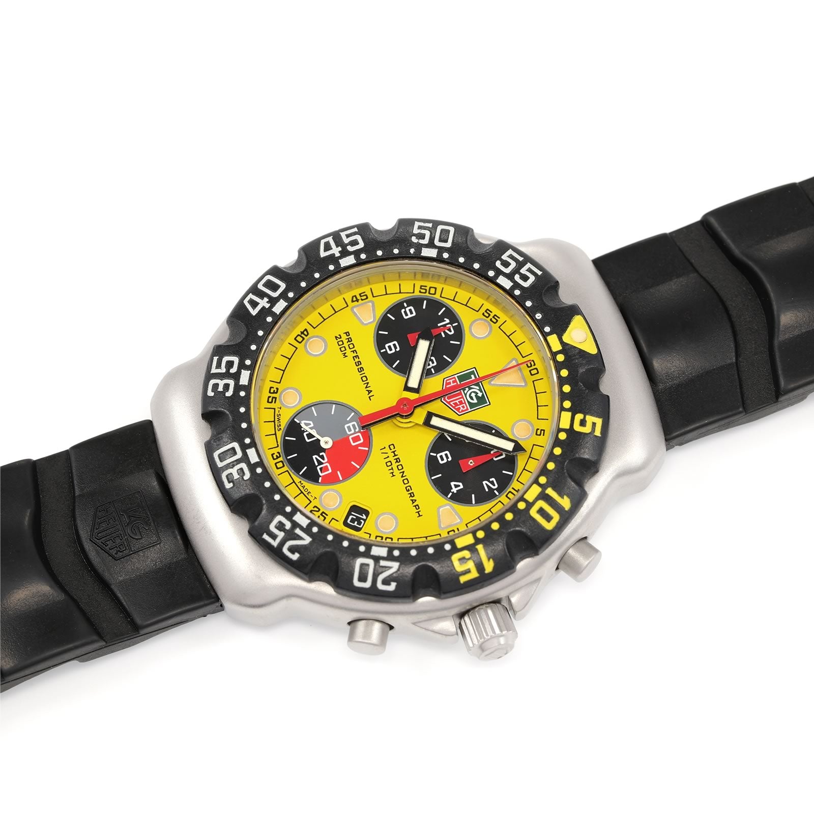 TAG Heuer Formula 1 CA1213 Yellow Chronograph