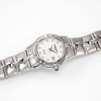 Raymond Weil Parsifal Ladies White Mother of Pearl dial watch with 11 Diamonds 9441-ST-97081