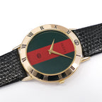 Gucci 3000M Red and Green Dial