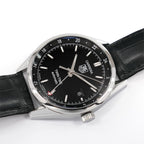 TAG Heuer Carrera WV2115 Twin-Time Black Dial