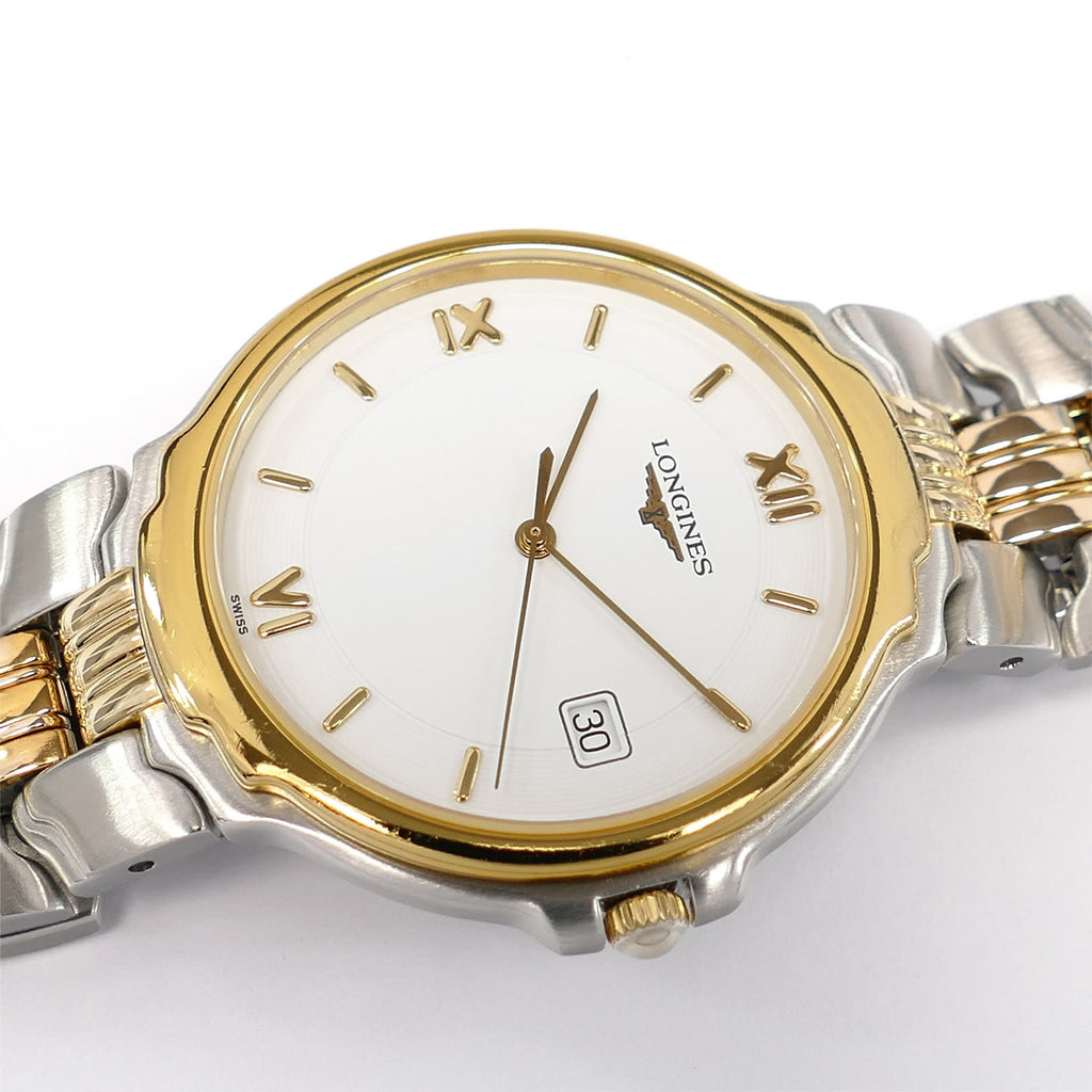 Longines Flagship L5.646.3.15.6 white dial with gold