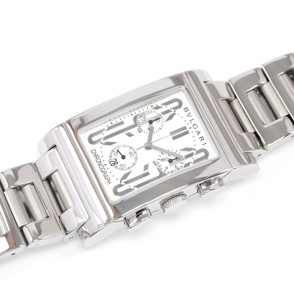 Bulgari Rettangolo RTC 49 S White Dial Rectangular watch