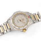 TAG Heuer 4000 Automatic Grey Dial Two Tone Mid Size WF2221-K watch