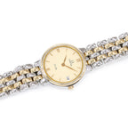 Omega De Ville 7280.63.00 Cream Dial Ladies 18k Gold & Steel Two Tone watch