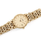 Longines La Grande Classique Elegance L5.132.2.30.5 Ladies Champagne Dial Gold PVD
