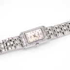 Raymond Weil Tango Ladies White Mother of Pearl and 40 Diamonds 5971-STS-00995 rectangular watch