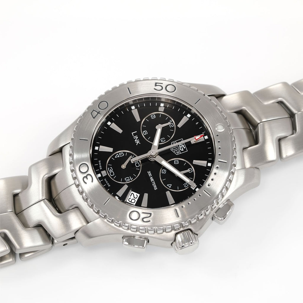 TAG Heuer Link Men's Chronograph Black Dial watch CJ1110.BA0576