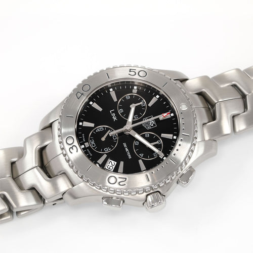 TAG Heuer Link Men's Chronograph Black Dial watch CJ1110.BA0576