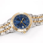 Raymond Weil Tango Blue Dial 18k Gold Plated 5560-STP-50001