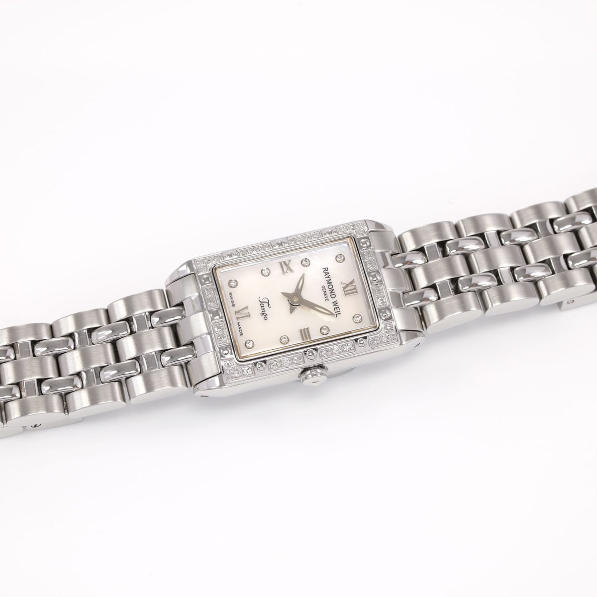 Raymond Weil Tango 5971 Ladies 18mm Mother of Pearl & 40 Diamonds