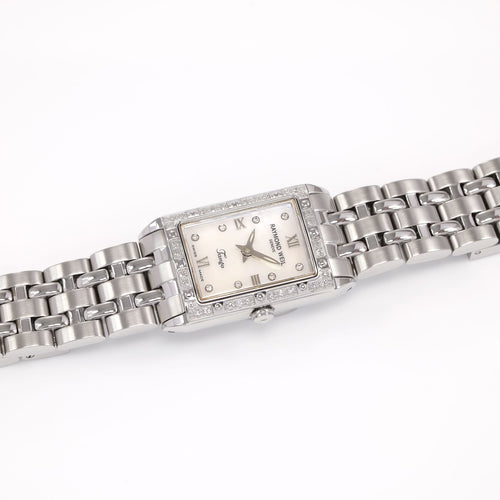 Raymond Weil Tango 5971 Ladies 18mm Mother of Pearl & 40 Diamonds