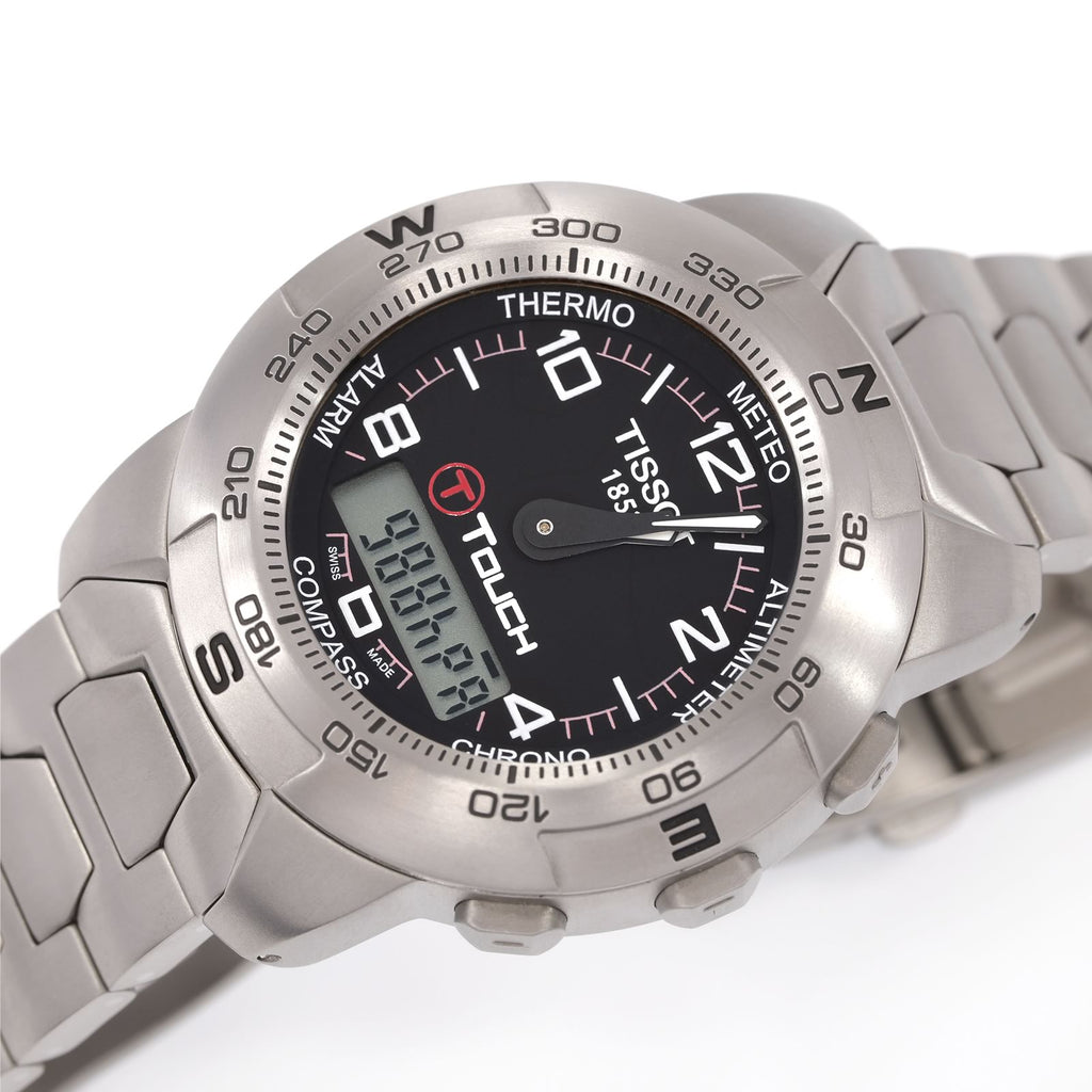 Tissot T-Touch Titanium Black Arabic Dial T33.7.798.51A