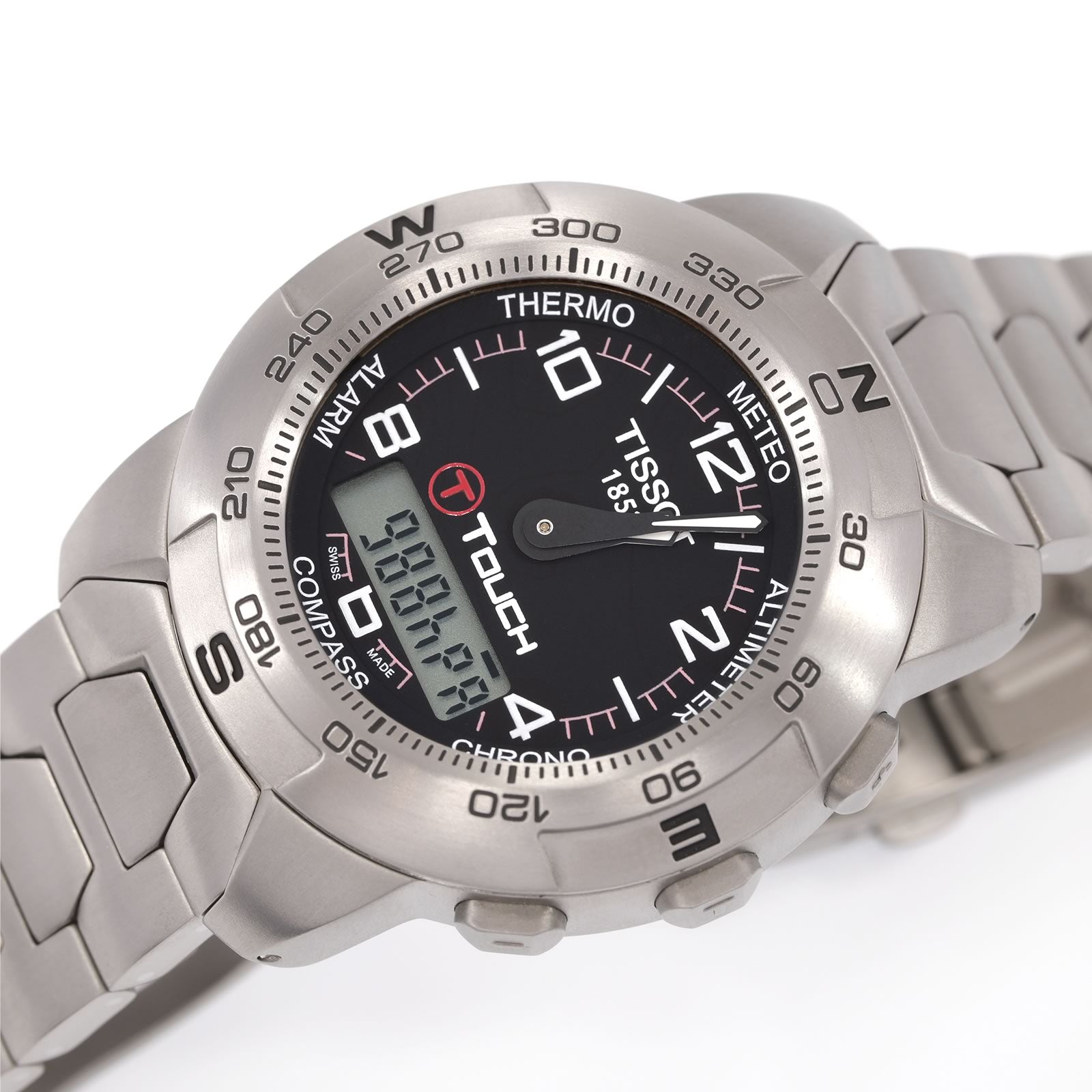 Tissot T-Touch Titanium Black Arabic Dial T33.7.798.51A