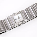 Omega Constellation Quadra 1528.76.00 White Mother of Pearl Diamond bezel