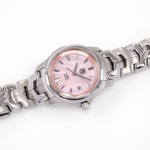 TAG Heuer Link Lady Pink Mother of Pearl watch WJF1312.BA0573