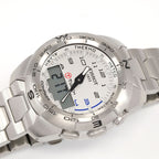 Tissot T-Touch Expert T013420A Men's 43mm Silver Dial T013.420.11.032.00A