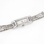 Gucci 3900L White Mother of Pearl Dial with 26 Diamonds Rectangular