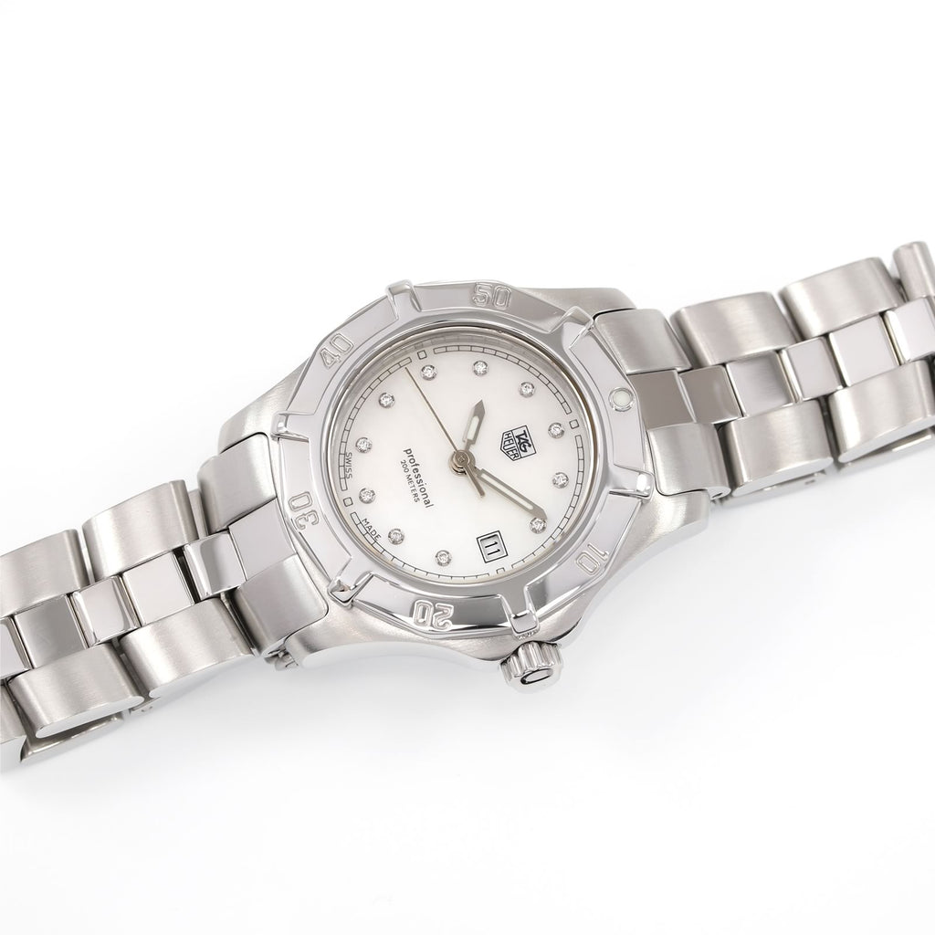 TAG Heuer Exclusive WN131H.BA0360 White Mother of Pearl & Diamond markers