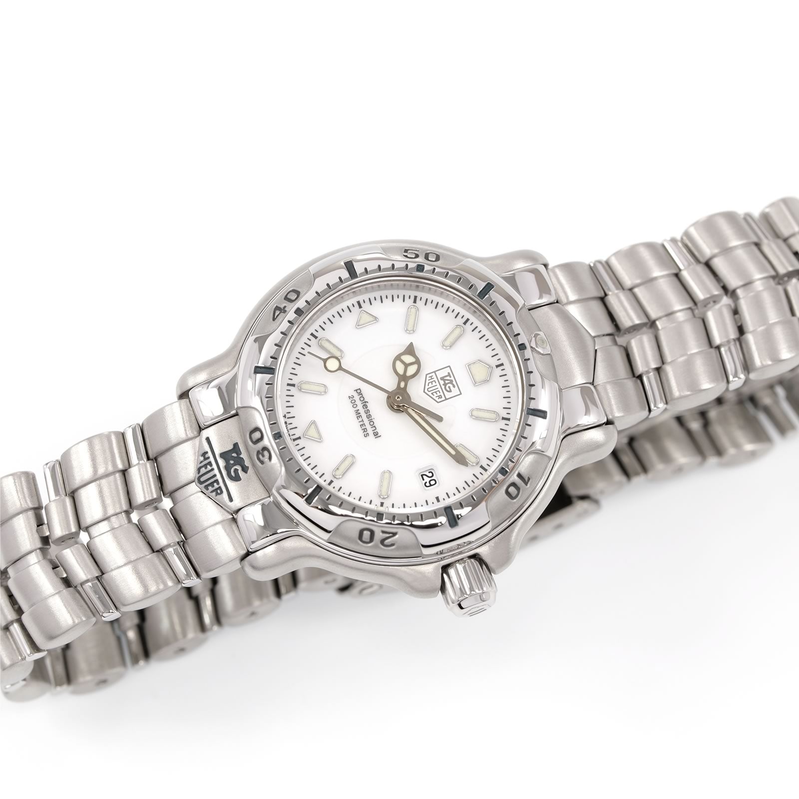 TAG Heuer 6000 WH1311-K1 Ladies 29mm Pure White Dial – SWWatches