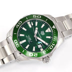 TAG Heuer Aquaracer Green Dial WAY201S.BA0927