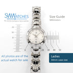 TAG Heuer Link WAT1311 Ladies 34mm case size
