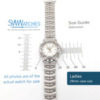 TAG Heuer 6000 WH1311-K1 Ladies 29mm case size