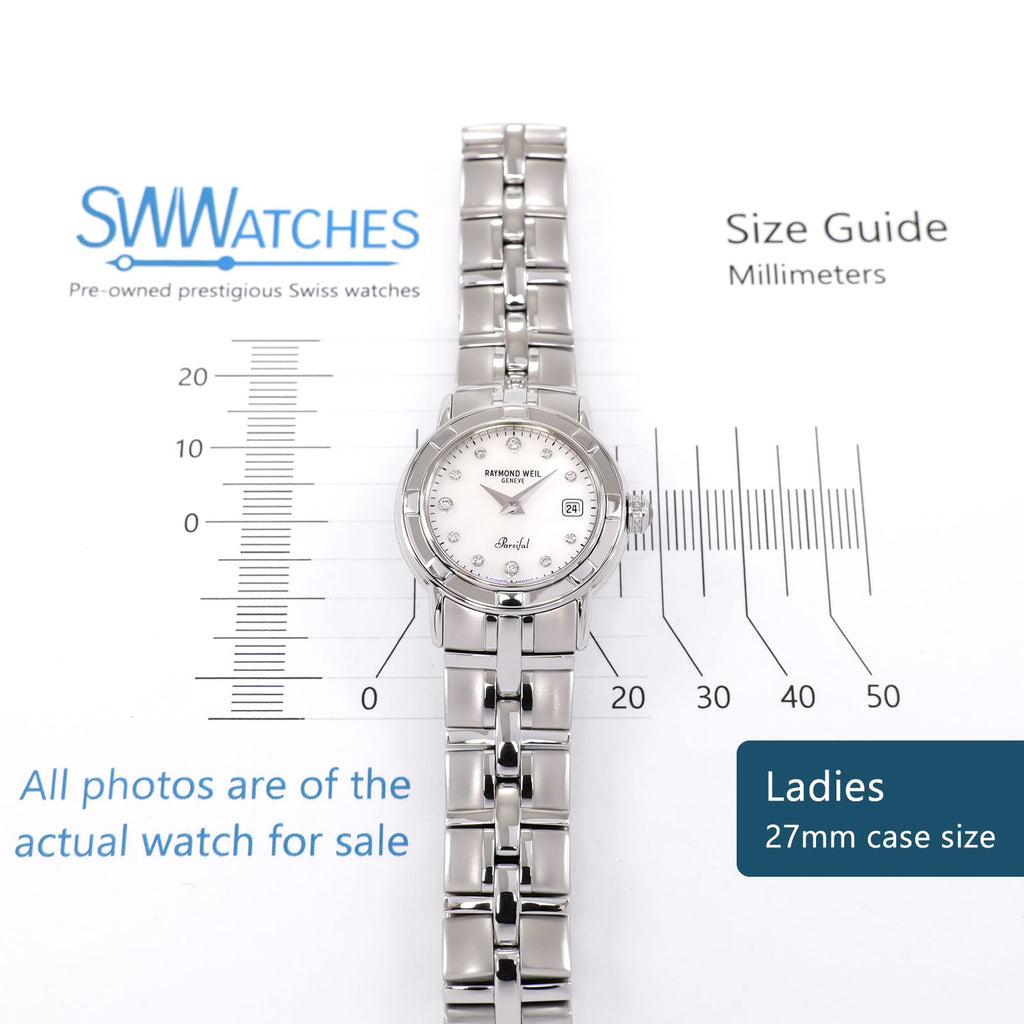 Raymond Weil Parsifal 9441 Ladies 27mm case size