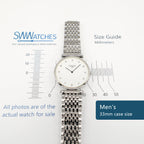 Longines La Grande Classique L4.709.4 Men's 33mm case size