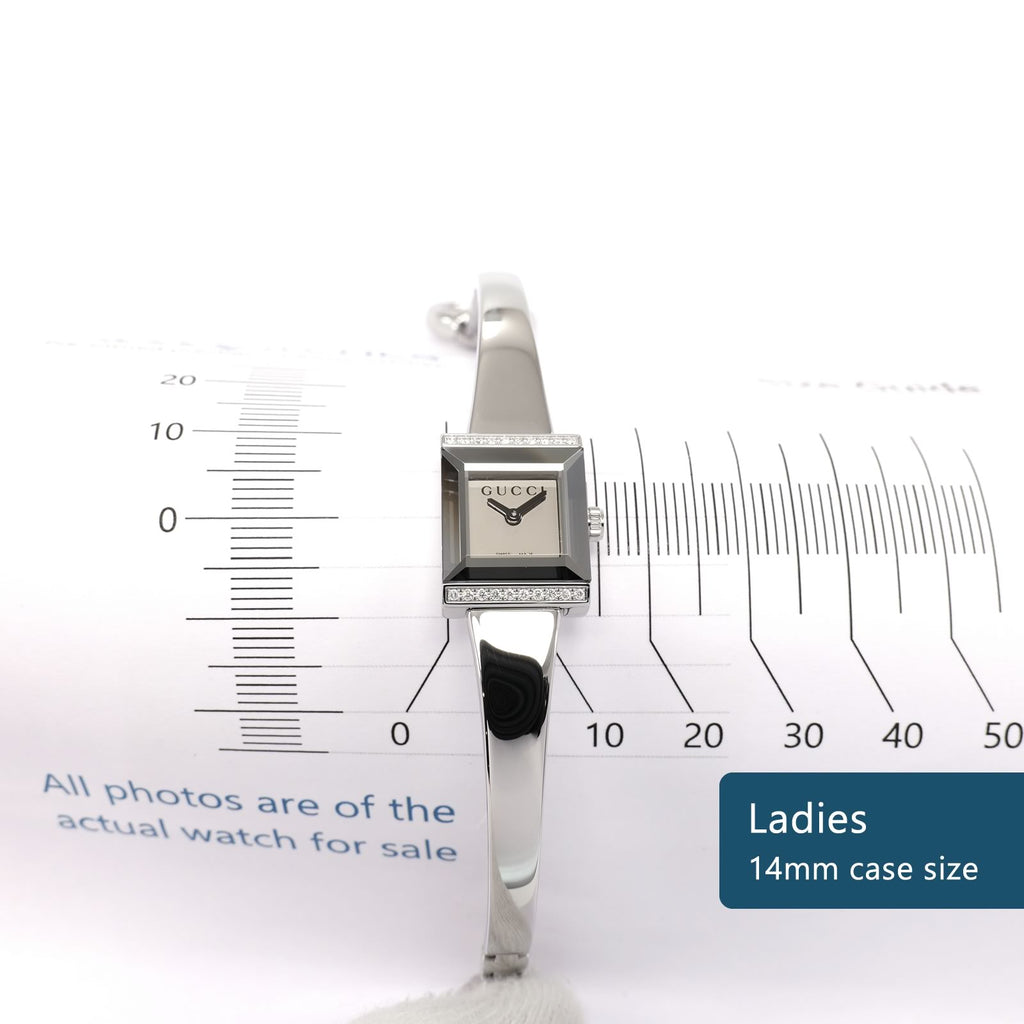 Gucci G-Frame YA128504 Ladies 14mm case size