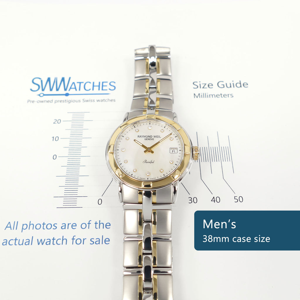 Raymond Weil Parsifal 9540 Men's 38mm case size