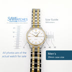 Tissot Automatic III T065430A Men's 39mm case size