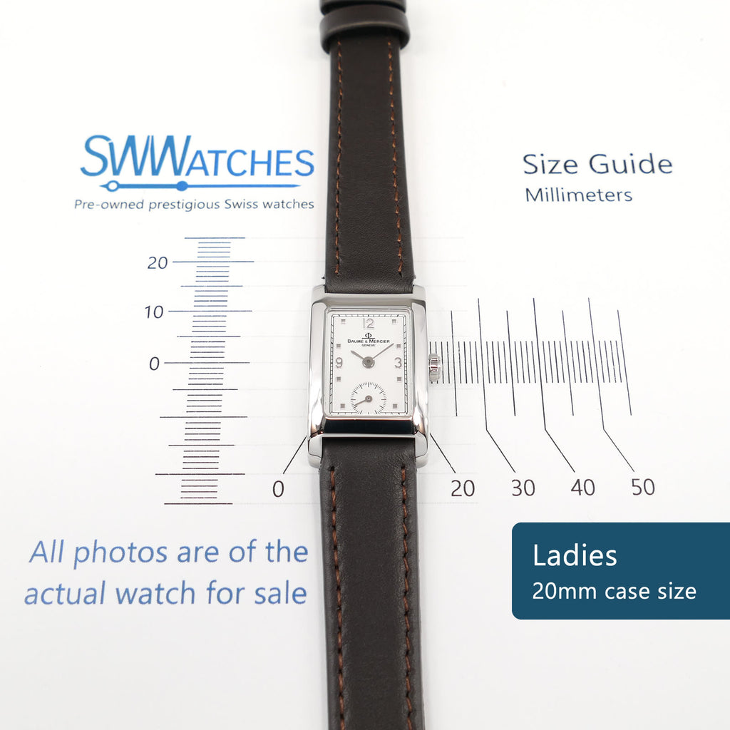 Baume & Mercier Hampton MV045139 Ladies 20mm case size