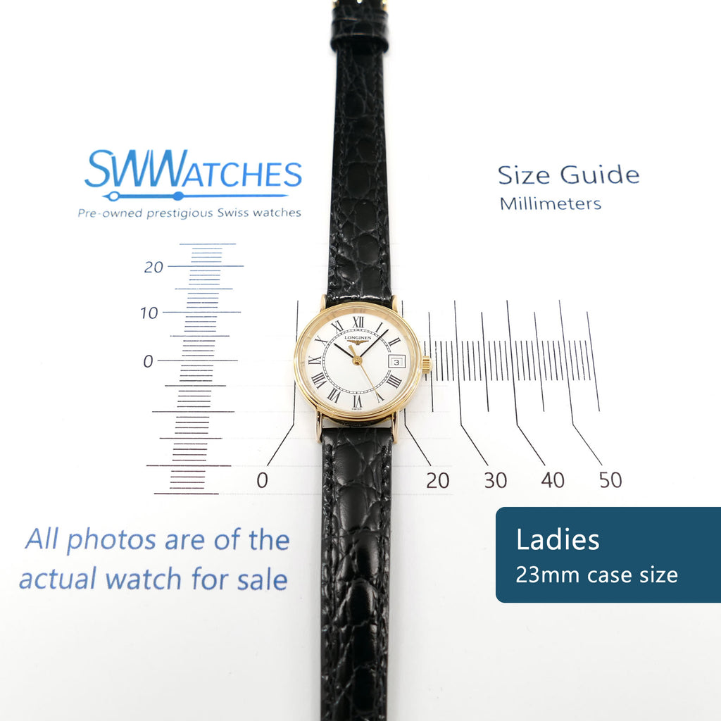 Longines Présence L4.136.2 Ladies 23mm case size