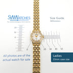 Raymond Weil Tango 5860 Ladies 23mm case size