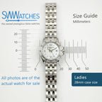 Raymond Weil Tango 5399 Ladies 28mm case size