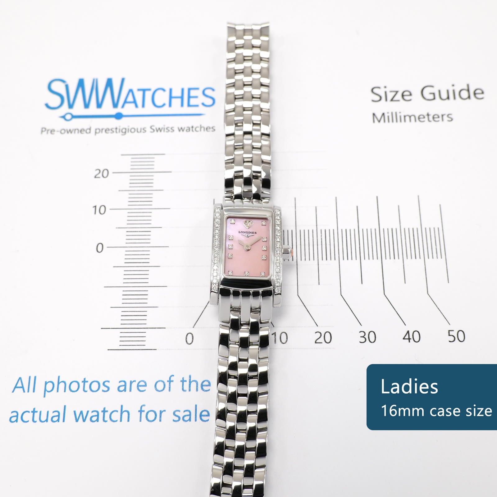 Longines DolceVita L5.158.0 Ladies 16mm case size