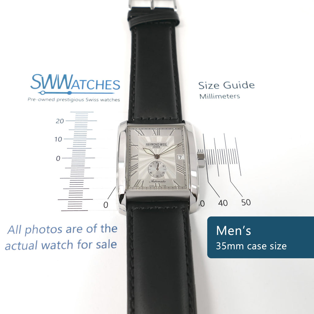 Raymond Weil Don Giovanni Men's 35mm case size