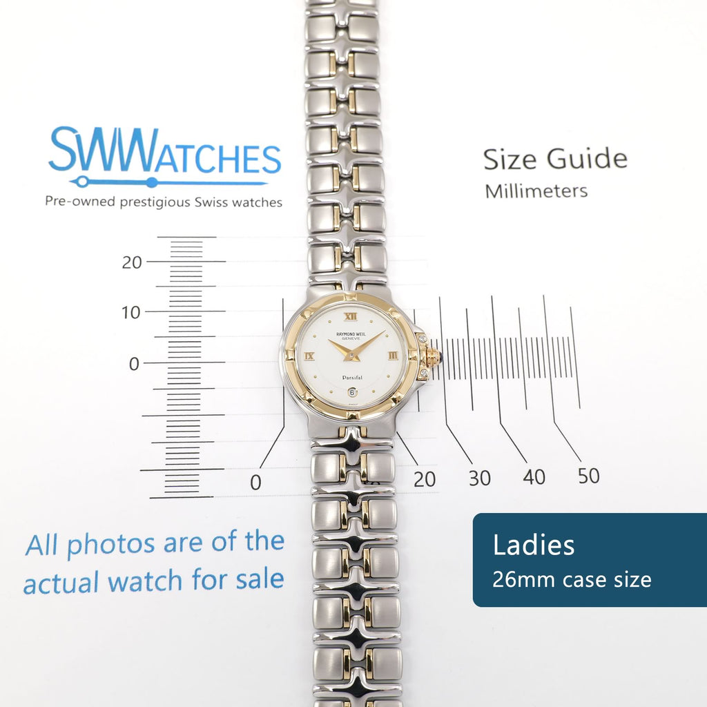 Raymond Weil Parsifal 9990 Ladies 26mm case size