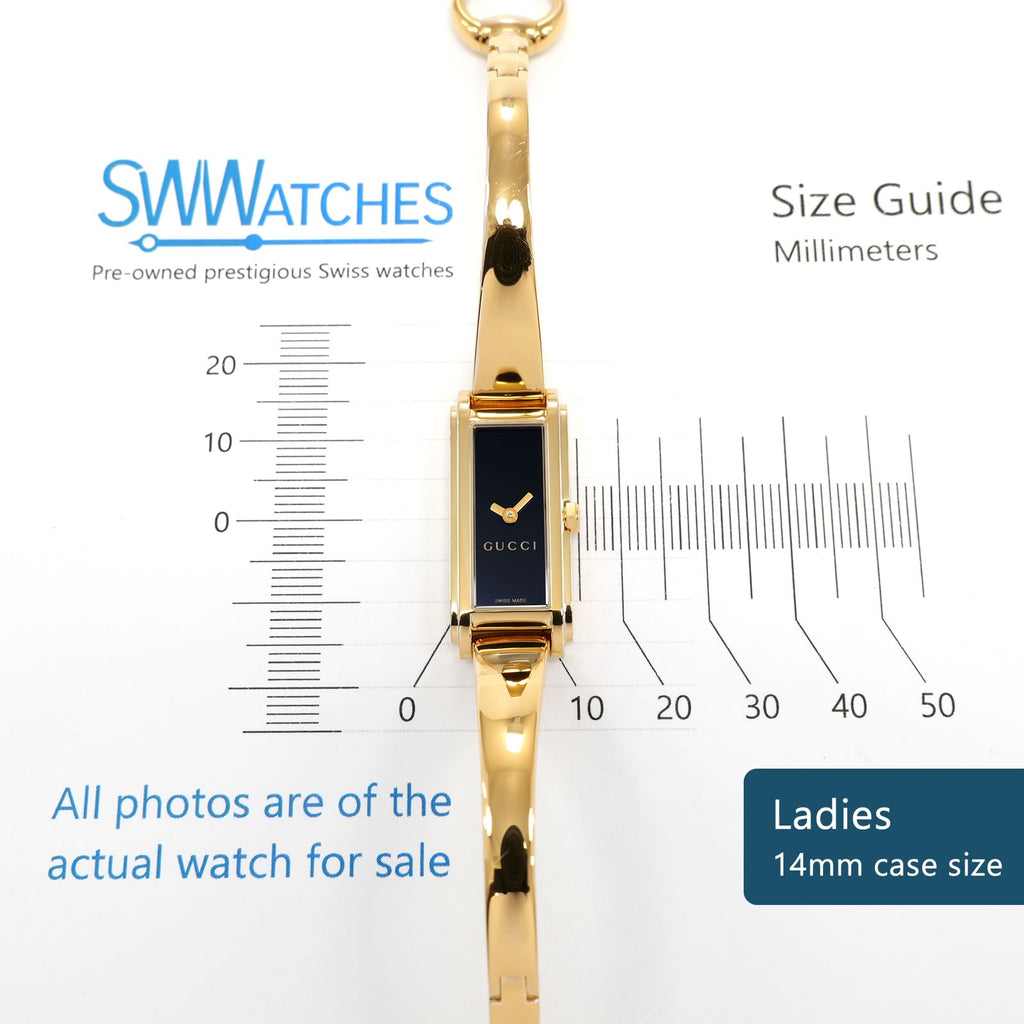 Gucci G-Line 109 Ladies 14mm case size