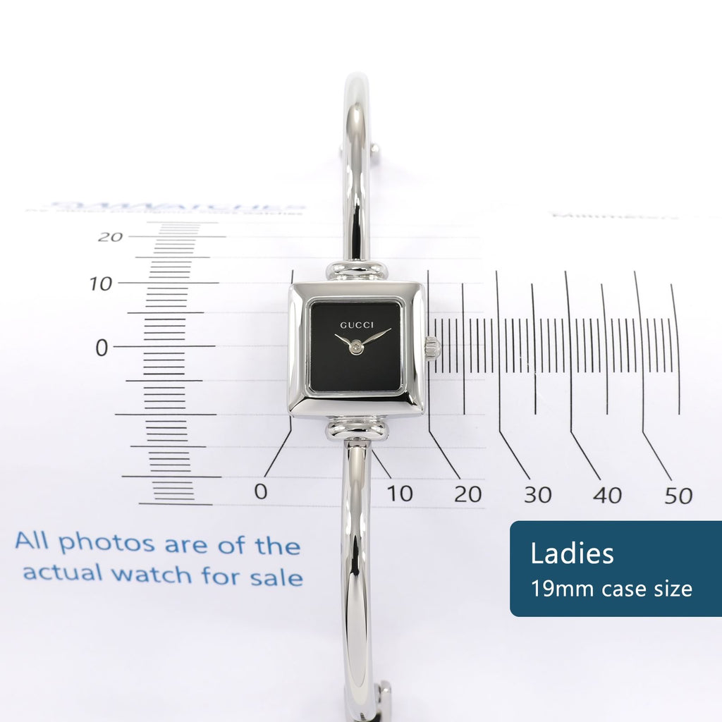 Gucci 1900L Ladies 19mm case size