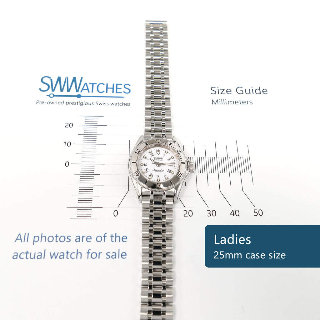 Tudor Monarch II Ladies 25mm case size 15850