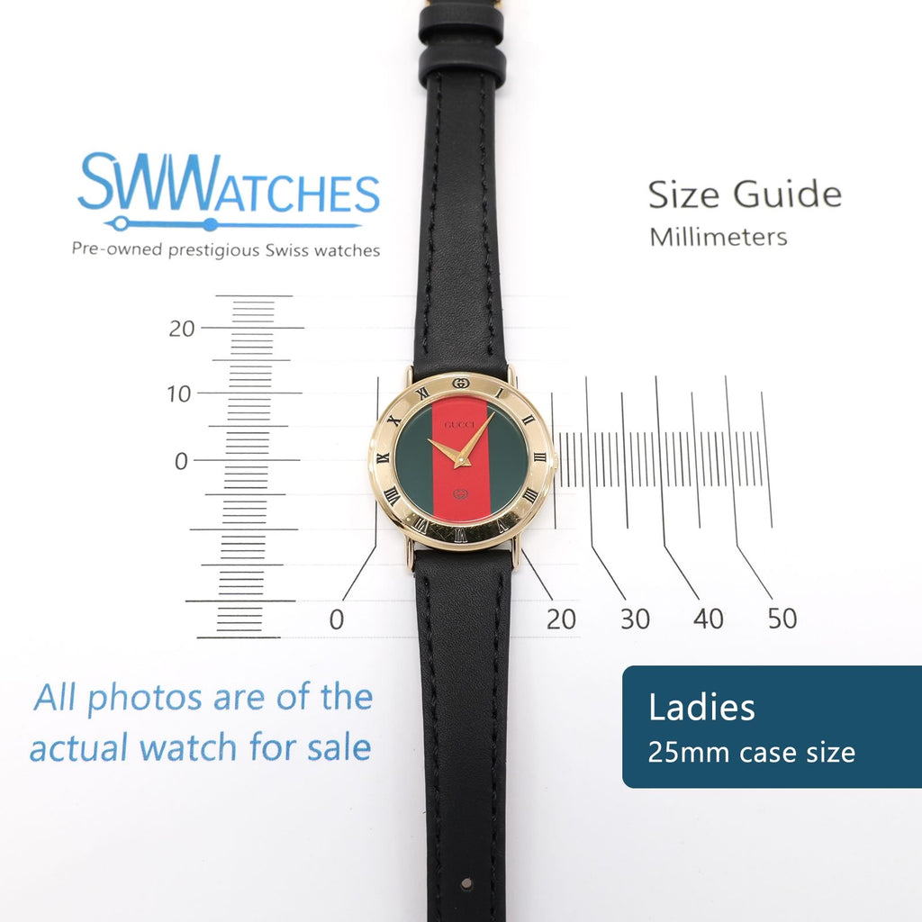 Gucci 3000L Ladies 25mm case size