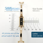 Gucci 1500L Ladies 12mm case size