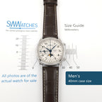 Longines Master Chronograph L2.673.4 Men's 40mm case size